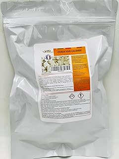 Chaux Vive Calibrée – Amendement Minéral Basique - idéale jardin (900 gr)