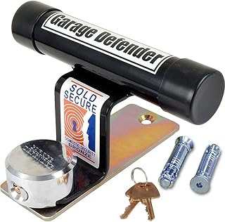 PJB Garage Defender Master avec verrou, Noir