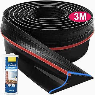 Joint de seuil pour porte de garage 3M avec colle de montage | Seuil d