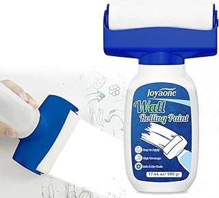 Peinture murale blanche au rouleau, séchage rapide, à base d
